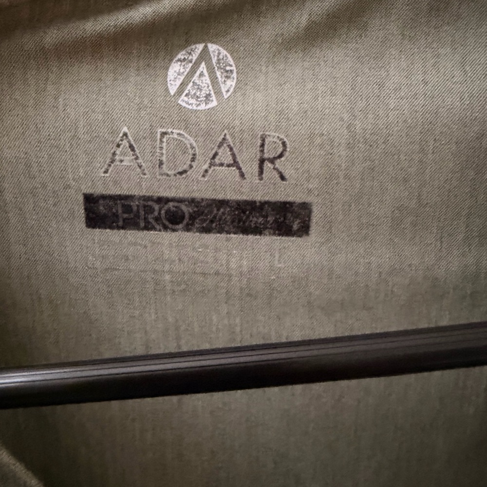 Adar Pro Olive Green Women’s Scrub Set - Top & Pants - Picture 10 of 11